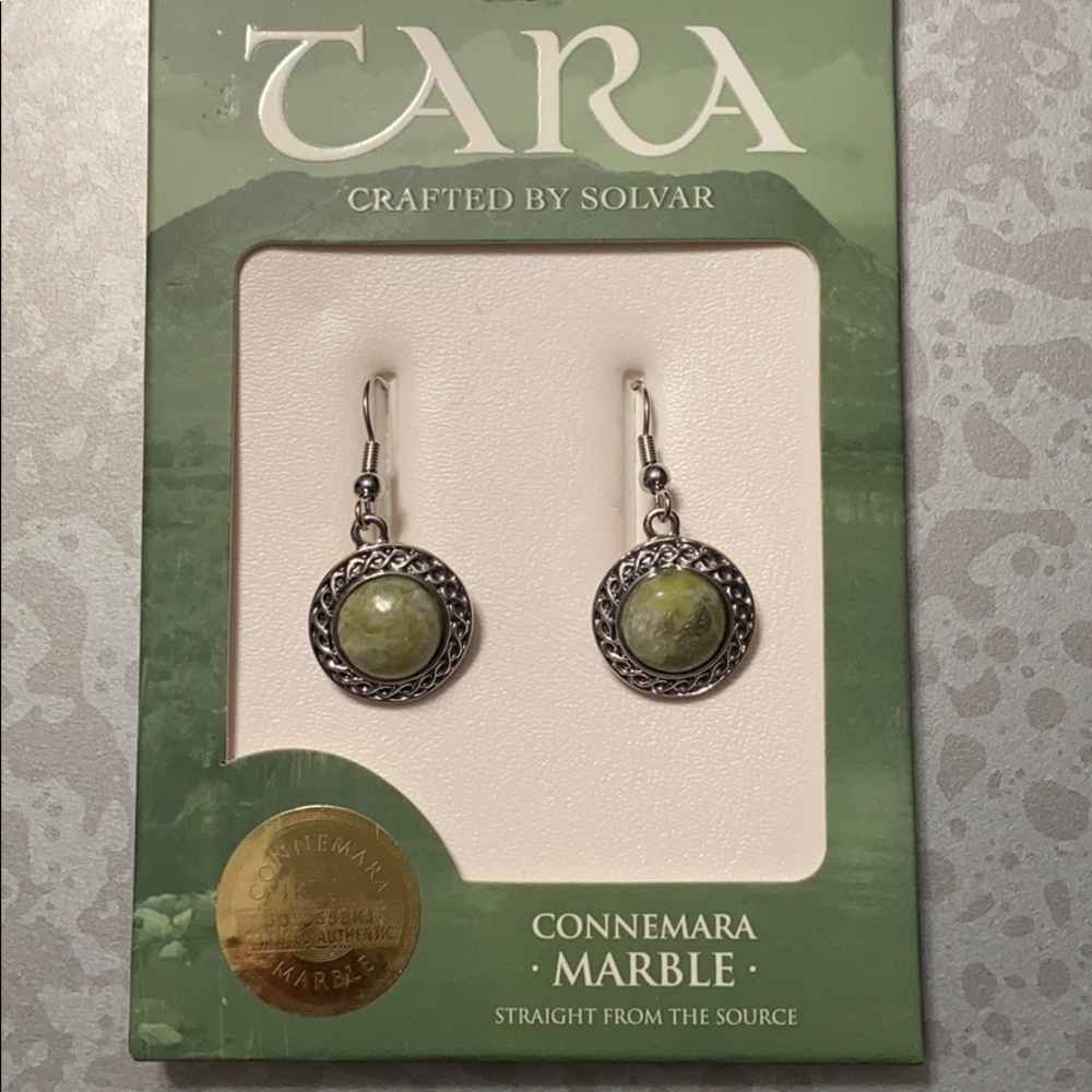 Tara Connemara Marble Earrings
